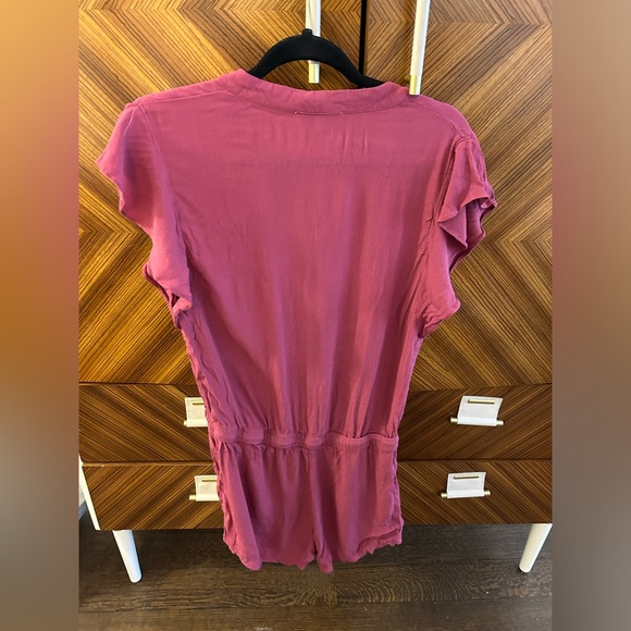 Olivaceous Raspberry Romper - Picture 3 of 3